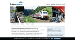 Desktop Screenshot of lokomotion-rail.de